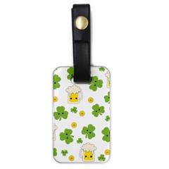 St Patricks Day Luggage Tag (one Side) by Valentinaart