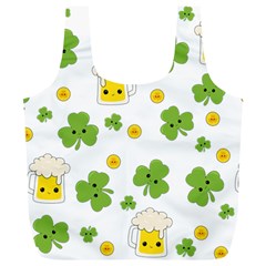 St Patricks Day Full Print Recycle Bag (xl) by Valentinaart