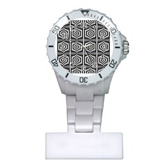 Mandala Pattern Plastic Nurses Watch by Sparkle