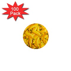 Geometric Bananas 1  Mini Magnets (100 Pack)  by Sparkle