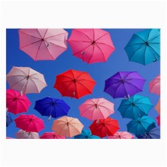 Rainbow Umbrella Large Glasses Cloth (2 Sides) by Sparkle