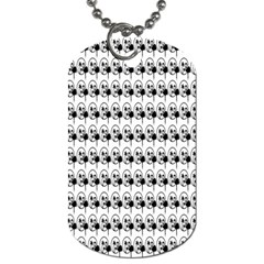 Flamingos Dog Tag (two Sides) by Sparkle