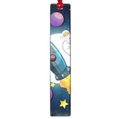 Spaceship Astronaut Space Large Book Marks by Vaneshart