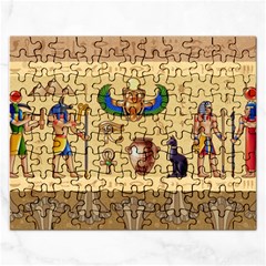 Egypt Horizontal Illustration Rectangular Jigsaw Puzzl by Vaneshart