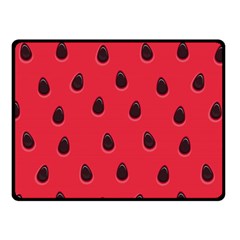 Seamless Watermelon Surface Texture Fleece Blanket (small) by Vaneshart