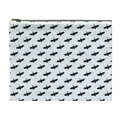 Freedom Concept Graphic Silhouette Pattern Cosmetic Bag (xl) by dflcprintsclothing