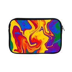 Gay Pride Swirled Colors Apple Ipad Mini Zipper Cases by VernenInk