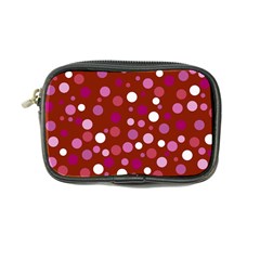 Lesbian Pride Flag Scattered Polka Dots Coin Purse by VernenInk