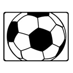 Soccer Lovers Gift Fleece Blanket (Small) 50 x40  Blanket Front