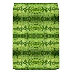 Watermelon Pattern, Fruit Skin In Green Colors Removable Flap Cover (l) by Casemiro