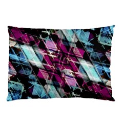 Matrix Grunge Print Pillow Case (two Sides) by dflcprintsclothing