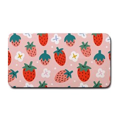 Strawberry Seamless Pattern Medium Bar Mats by BangZart