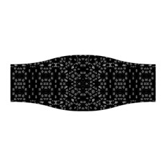 Black And White Tech Pattern Stretchable Headband by dflcprintsclothing