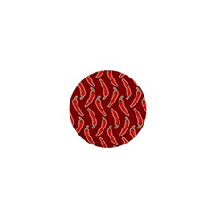 Chili Pattern Red 1  Mini Magnets by BangZart