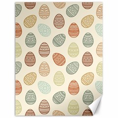 Seamless Pattern Colorful Easter Egg Flat Icons Painted Traditional Style Canvas 12  X 16  by BangZart