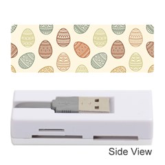 Seamless Pattern Colorful Easter Egg Flat Icons Painted Traditional Style Memory Card Reader (stick) by BangZart