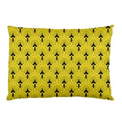 Art-decoyellow Pillow Case by Dushan