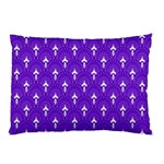 White and purple art-deco pattern Pillow Case 26.62 x18.9  Pillow Case