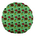 Lady Bug Fart - Nature And Insects Large 18  Premium Round Cushions Front