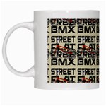 Bmx And Street Style - Urban Cycling Culture White Mugs Left