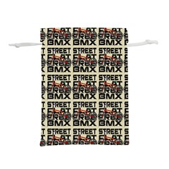 Bmx And Street Style - Urban Cycling Culture Lightweight Drawstring Pouch (m) by DinzDas