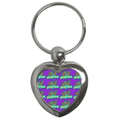 Jaw Dropping Comic Big Bang Poof Key Chain (heart) by DinzDas