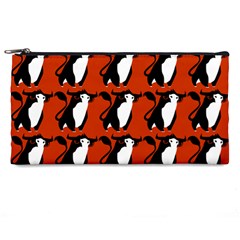  Bull In Comic Style Pattern - Mad Farming Animals Pencil Case by DinzDas