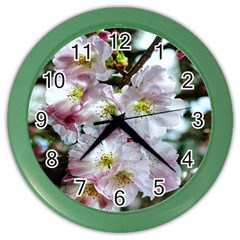 Pinkfloral Color Wall Clock by Sparkle