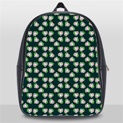 Darla Teal School Bag (xl) by snowwhitegirl