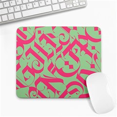 Pattern Ornament Gothic Style Elegant Font Tattoos Large Mousepads by Amaryn4rt