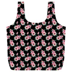 Floral Print Full Print Recycle Bag (xxxl) by Saptagram