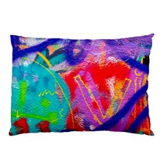 Crazy Graffiti Pillow Case (two Sides) by essentialimage