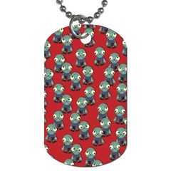 Zombie Virus Dog Tag (one Side) by helendesigns