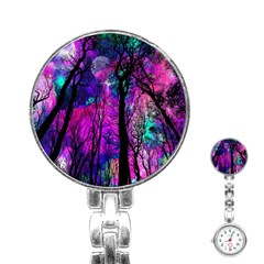 Fairytale Forest Stainless Steel Nurses Watch by augustinet