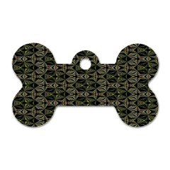 Kal00665 Dog Tag Bone (two Sides) by Sparkle