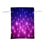 Shiny Stars Lightweight Drawstring Pouch (S) Front