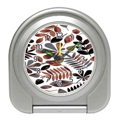 Shiny Leafs Travel Alarm Clock by Sparkle