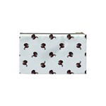 Ugly Monster Fish Drawing Cosmetic Bag (Small) Back