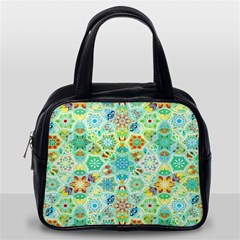 Bright Mosaic Classic Handbag (one Side) by ibelieveimages