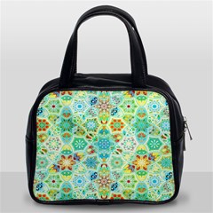 Bright Mosaic Classic Handbag (two Sides) by ibelieveimages