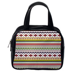 Bright Tribal Classic Handbag (one Side) by ibelieveimages