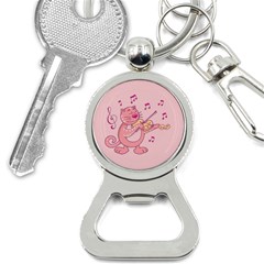 Cat With Violin Bottle Opener Key Chain by sifis