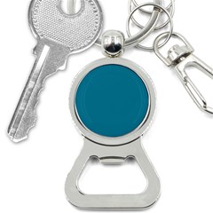 Mosaic Blue Pantone Solid Color Bottle Opener Key Chain by FlagGallery