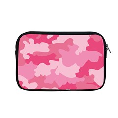 Camo Pink Apple Macbook Pro 13  Zipper Case by MooMoosMumma