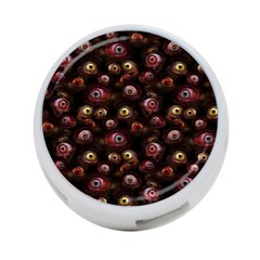 Zombie Eyes Pattern 4-port Usb Hub (one Side) by SpinnyChairDesigns