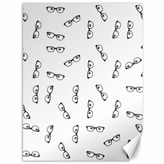 Geek Glasses With Eyes Canvas 36  X 48  by SpinnyChairDesigns