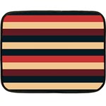 Seventies Stripes Double Sided Fleece Blanket (Mini)  35 x27  Blanket Front