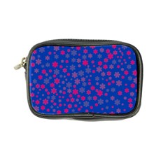 Bisexual Pride Tiny Scattered Flowers Pattern Coin Purse by VernenInk