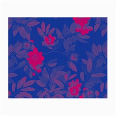 Bi Floral-pattern-background-1308 Small Glasses Cloth by VernenInk