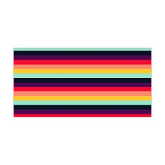 Contrast Rainbow Stripes Yoga Headband by tmsartbazaar